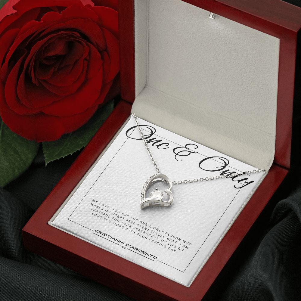 Gift For One & Only - Forever Love Necklace