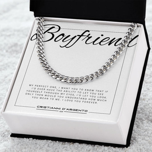 Gift For Boyfriend - Cuban Chain