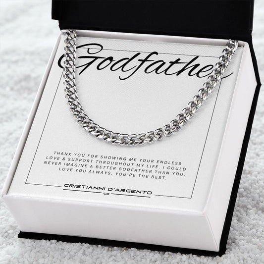 Gift For Godfather - Cuban Chain