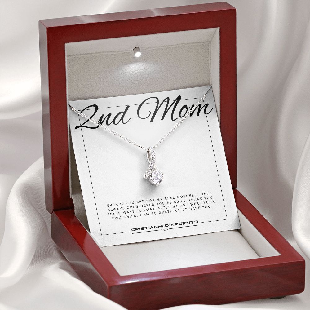 Gift For 2nd Mom - Alluring Beauty Necklace