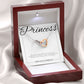 Gift For Princess - Interlocking Hearts Necklace