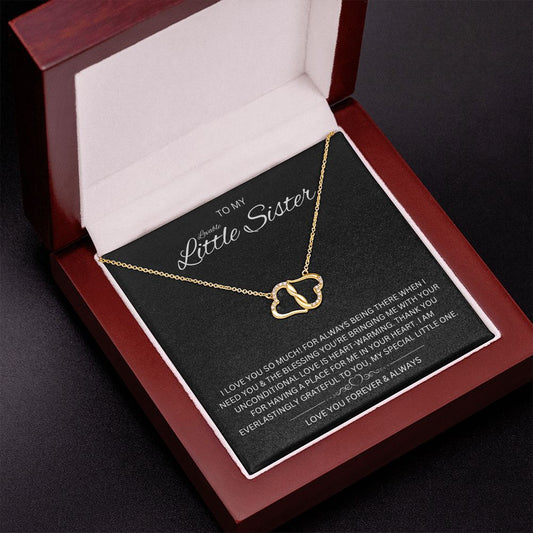 To My Little Sister - Everlasting Love Necklace