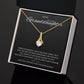 To My Granddaughter - Alluring Beauty Necklace