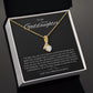 To My Goddaughter - Alluring Beauty Necklace