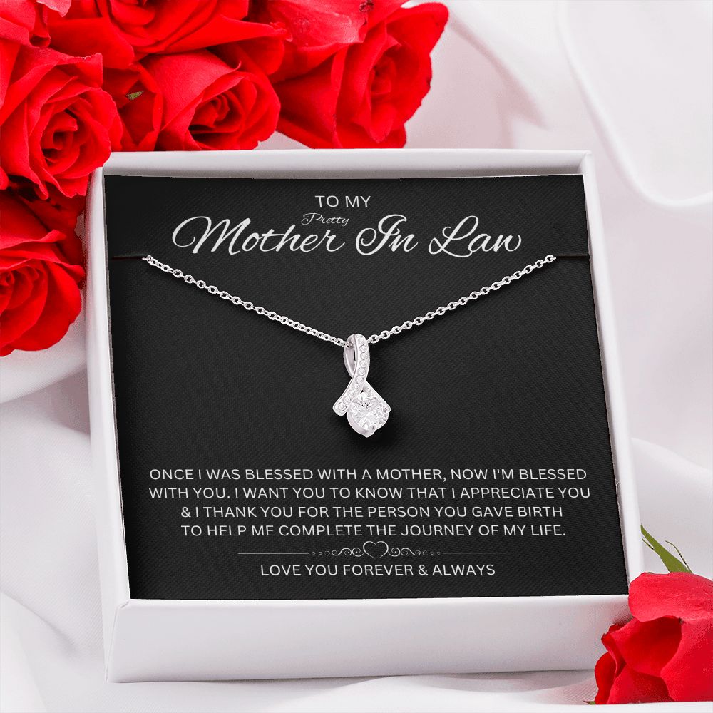 To My Mother In Law - Alluring Beauty Necklace