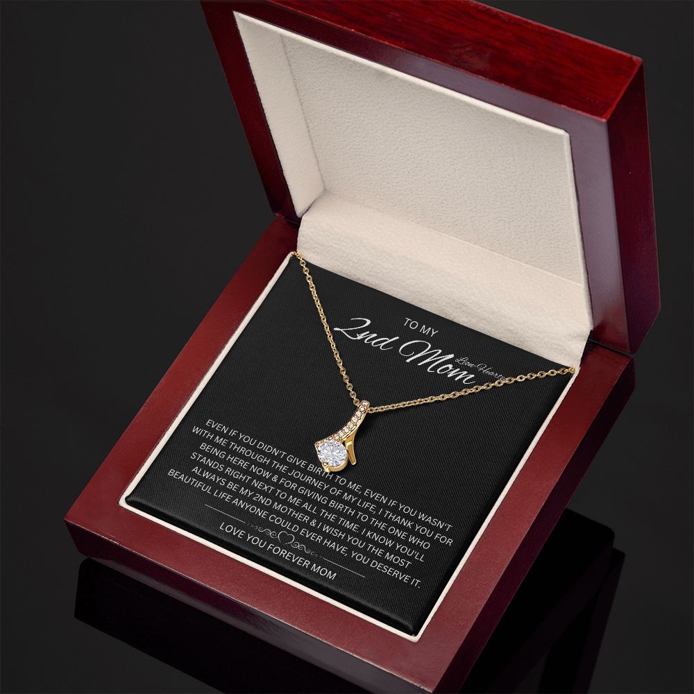To My 2nd Mom - Alluring Beauty Necklace