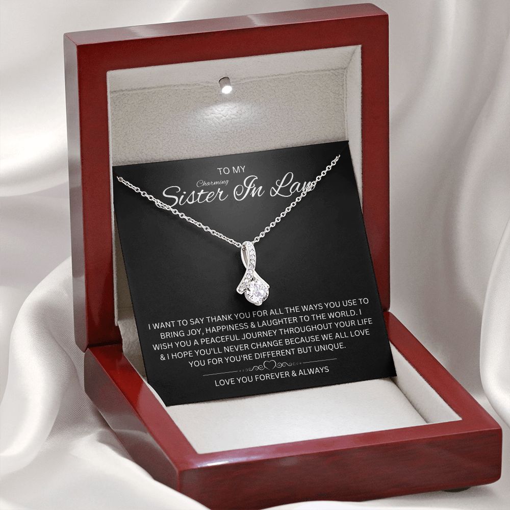 To My Sister In Law - Alluring Beauty Necklace