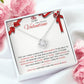 To My Valentine - Love Knot Necklace - Valentine's Day